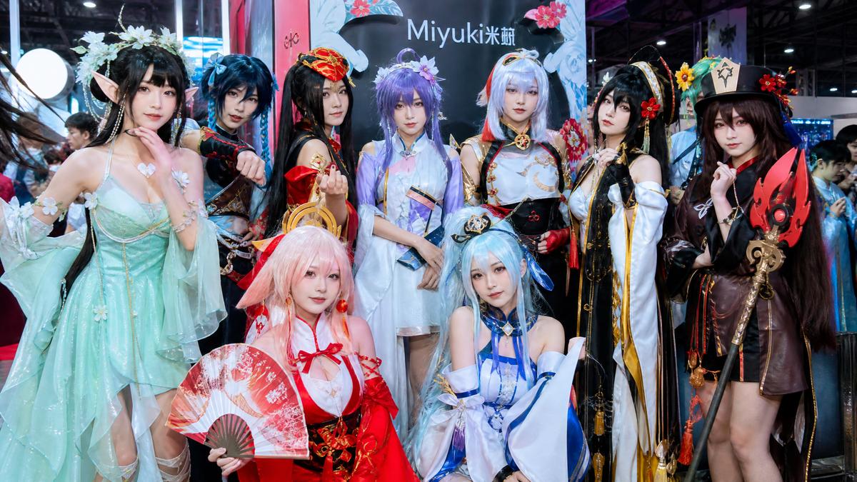 半糖直播cosplay